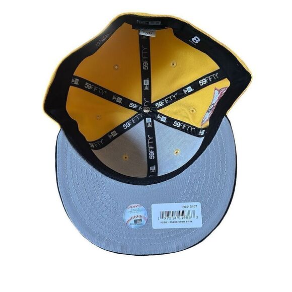 New Era NY Yankees 59FIFTY Fitted Hat Size 8 Multicolor 2000 WS Patch - Picture 7 of 8